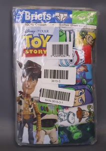 Disney Boys' Pixar Toy Story 100% Cotton Brief - Sizes 2/3t, (1 Pack of 7) - Picture 1 of 4