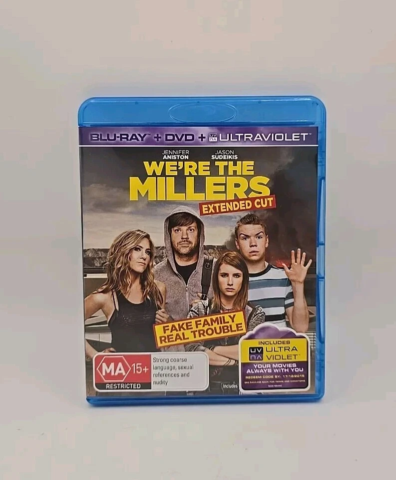 We're the Millers Extended Cut (Blu-ray, 2013) Rare Alternate Cover - Reg Free - Image 1 of 4