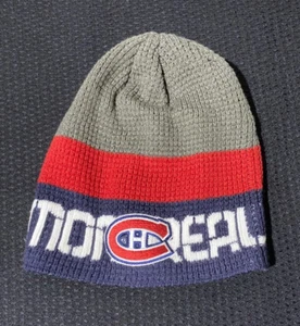 Montreal Canadians NHL Ice Hockey Beanie Reebok Center Ice Collection Exc. Cond. - Picture 1 of 8
