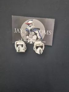 Star Wars Clone Trooper Earrings Scout Trooper - Picture 1 of 2