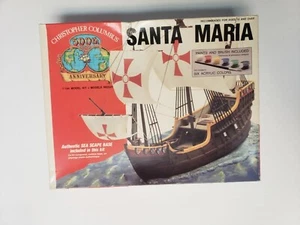 Vintage Lindberg Santa Maria "Columbus Discovers America" 1:144 Scale Model Kit - Picture 1 of 16