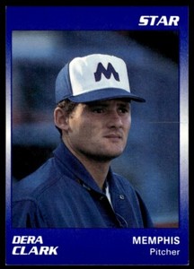 1989 Star Dera Clark Memphis Chicks #40