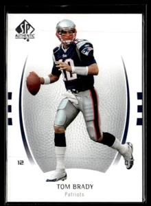 2007 SP Authentic Tom Brady New England Patriots #90 - Picture 1 of 2