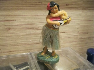 Vintage Hawaiian JAPAN chalkware hula nodder - Picture 1 of 6