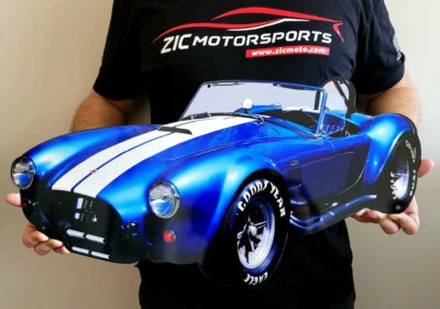 Letrero de acero recortado para coche Shelby Cobra 427 Foto 1 de 4