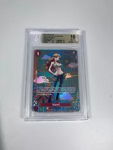 Nami SP  Awakening of the New Era OP05 OP01-016 One Piece TCG English BGS 9.5 10 - Picture 1 of 5
