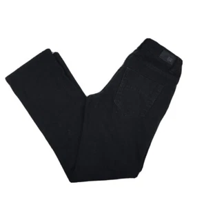 RSQ Jeans Mid Rise London Skinny Slim Black Jeans Size 14 x 28 Boys Youth - Picture 1 of 7