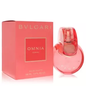 Omnia Coral by Bvlgari Eau De Toilette Spray 3.4oz/100ml for Women - Picture 1 of 1