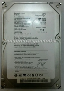Unidad de donante SATA Seagate ST380011AS 80 GB P/N:9W2013-007 F/N:3,00 PCB:100331802 - Imagen 1 de 4