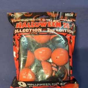 NECA 2022 HALLOWEEN TOY CAPSULE COLLECTION HALLOWEEN II 2ND EDITION BAG OF 9 SG - Picture 1 of 7