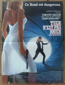 Affiche TUER N'EST PAS JOUER James Bond 007 Timothy DALTON 40x60cm - Photo 1/1