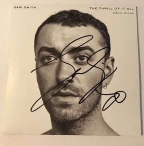 Sam Smith Signed The Thrill Of It All Vinyl Record LP PSA/DNA COA #AE37383 Auto - Picture 1 of 3