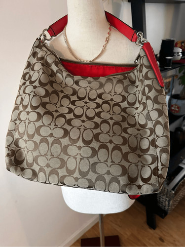 COACH CELESTE CONVERTIBILE HOBO IN TELA FIRMATA (COACH F36377)