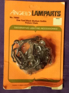 ANGELO LAMPARTS One Yard Medium Gothic Fixture Chain - unopened old stock - Picture 1 of 4