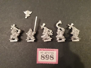 5x Hammerers con Command Metal - Dogs of War / Duardin - Warhammer Fantasy / TOW - Imagen 1 de 2