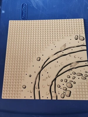 Lego Road Baseplate 32 x 32 patrón de rocas y surcos 2359  Foto 1 de 4