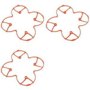 Hubsan X4 H107L H107-A17 Protection Cover Guard Orange Trainer Body 3 Pack - Picture 1 of 3