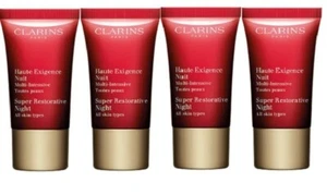 CLARINS Super Restorative Night Cream - 4 x 15 ml - new - Picture 1 of 1