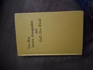 You may Survive Armageddon into God's New World, 1st Edition Hardcover 1955 - Picture 1 of 8