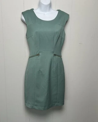 Love21 Mujer Elegante Vestido Verde Menta Sin Mangas con Bolsillos con Cremallera Talla XS Foto 1 de 4
