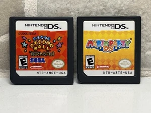 Mario Party DS & Super Monkey Ball BUNDLE - Game Only - Tested - Picture 1 of 3