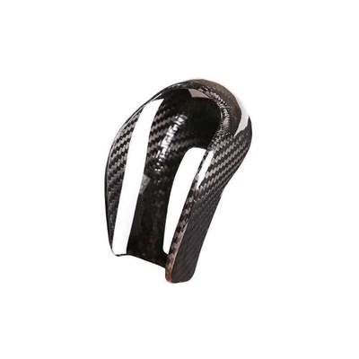 Real Carbon Fiber Car Gear Shift Knob Cover Trim Fit For Maserati Ghibli Levante - Изображение 1 из 4