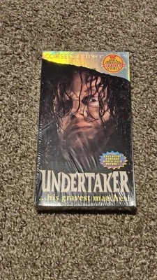 wwf UNDERTAKER HIS GRAVEST MATCHES BRAND NEW FACTORY SEALED vhs COLISEUM VIDEO - Image 1 of 4
