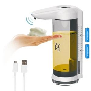 Foaming Hand Soap Dispenser Rechargeable Automatic Foaming Soap Dispenser Tou... - Picture 1 of 6