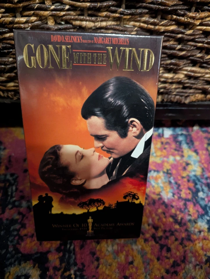 Gone with The Wind VHS 2-Tape Box Set Special/Deluxe Edition Sealed New Vintage - Image 1 of 1