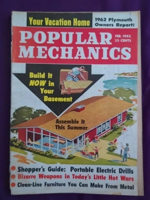 Popular Mechanics Magazine February 1962 - Image 1 of 2