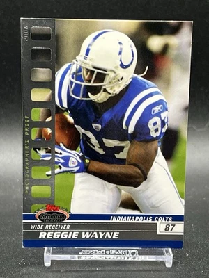 2008 Topps Stadium Club - Reggie Wayne #22 Photographer's Proof /199 - Image 1 of 2