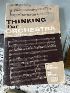 Thinking for Orchestra : Practical Exercises in Orchestration Leibowitz /Maguire - Bild 1 von 6