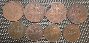 JOLI LOT DE 8 PIECES DE 5 et 10 CENTIMES DUPUIS (1328) DONT RECHERCHÉES - Imagen 1 de 7