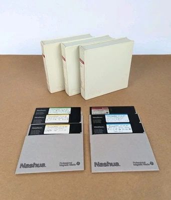 51 Vintage 5.25 Inch Floppy Disk Lot Mixed Brands Xerox Nashua & Cases Recorded - Image 1 of 4