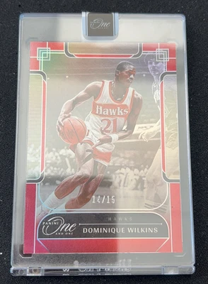Dominique Wilkins 2023-24 Panini One And One 14/15 Red Atlanta Hawks #200 Foto 1 de 3