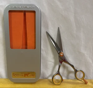 Cricket Centrix Roc-It Dog R 575 Professional Hair Shears Off Set Grip EUC - Picture 1 of 16