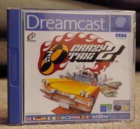 Crazy Taxi 2 (Sega Dreamcast, 2001) Complete With Manual Excellent Condition 
