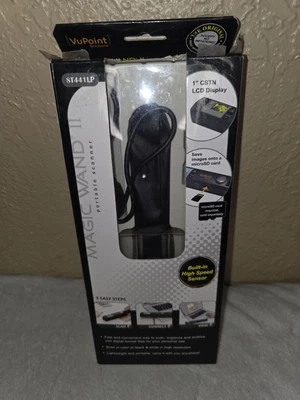 VuPoint Magic Wand PDS-ST410-VP Handheld Scanner New Old Stock - Image 1 of 4