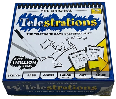 TELESTRATIONS GAME : Rare 2021 Original Edition By usaopoly In Vgc (FREE UK P&P) - Image 1 of 4