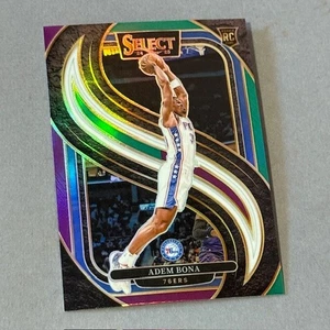 Adem Bona Rookie RC Select Prizm Basketball Sp Insert 2024-25 Purple Green White - Picture 1 of 2