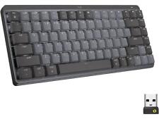 Logitech MX Mechanical Mini Wireless Illuminated Keyboard, Tactile Quiet