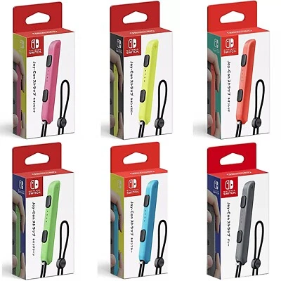 Nintendo Switch Joy-Con Strap only Neon Green Pink Yellow red blue Gray 6color - Image 1 of 4