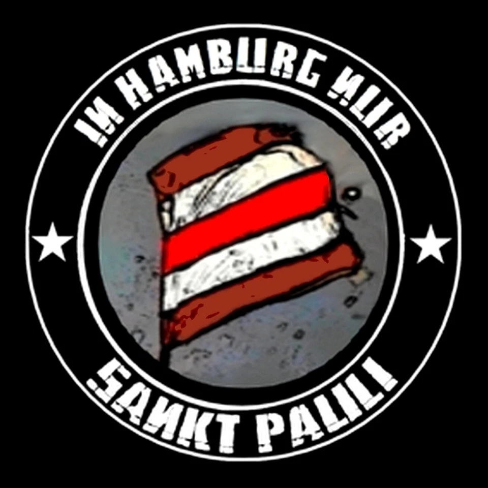 St Pauli   Aufkleber-Sticker    50 Stck - Bild 1 von 1