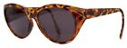 Vintage Marchon Sun Valley Brown Oval Sunglasses France W/ New Lenses!