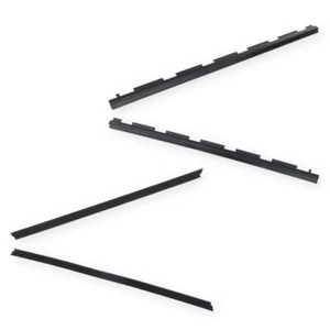 Fit For Chevy GMC Truck Inner & Outer Front Window Sweep Felt Seal Weatherstrip - Picture 1 of 9