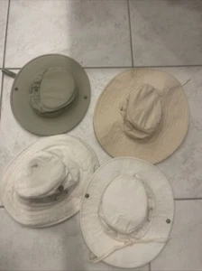 Lot Of 4 Vintage Tilley Hats Tilley Endurables - Picture 1 of 18