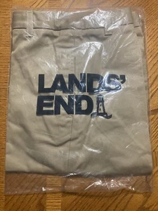 Lands’ End Girls Chino Short School Uniform Sz 14 - Picture 1 of 4
