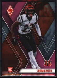 2023 Panini Phoenix #189 Pink Jordan Battle Cincinnati Bengals SN - Picture 1 of 2