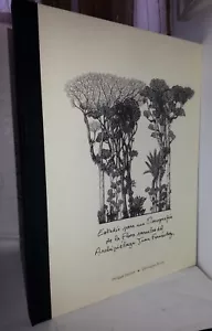 ESTUDIO FLORA VASCULAR ARCHIPIELAGO JUAN FERNADEZ JOYAS OCEANO - Picture 1 of 3