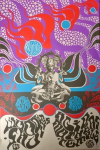 Acid Mothers Temple - Levitation Sessions Concert Poster 105/118 Rare 24" x 16" - Bild 1 von 2